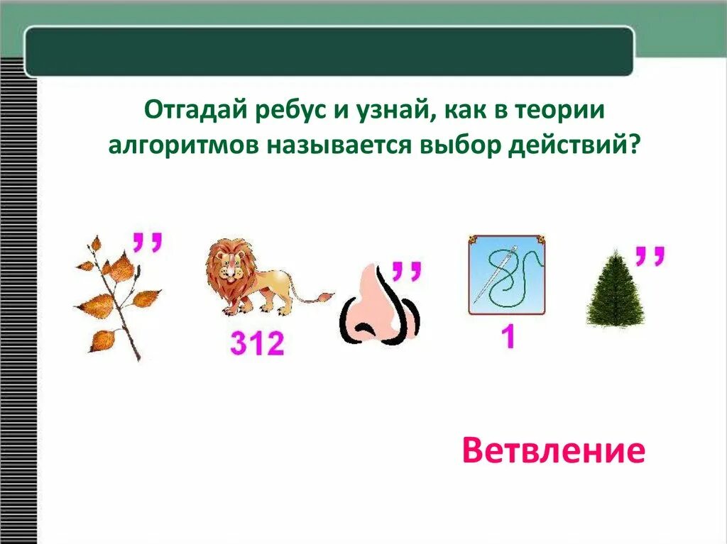 Тогда отгадай. Ребус ветвление. Ребус на тему алгоритм. Ребус программирование. Ребусы по информатике.