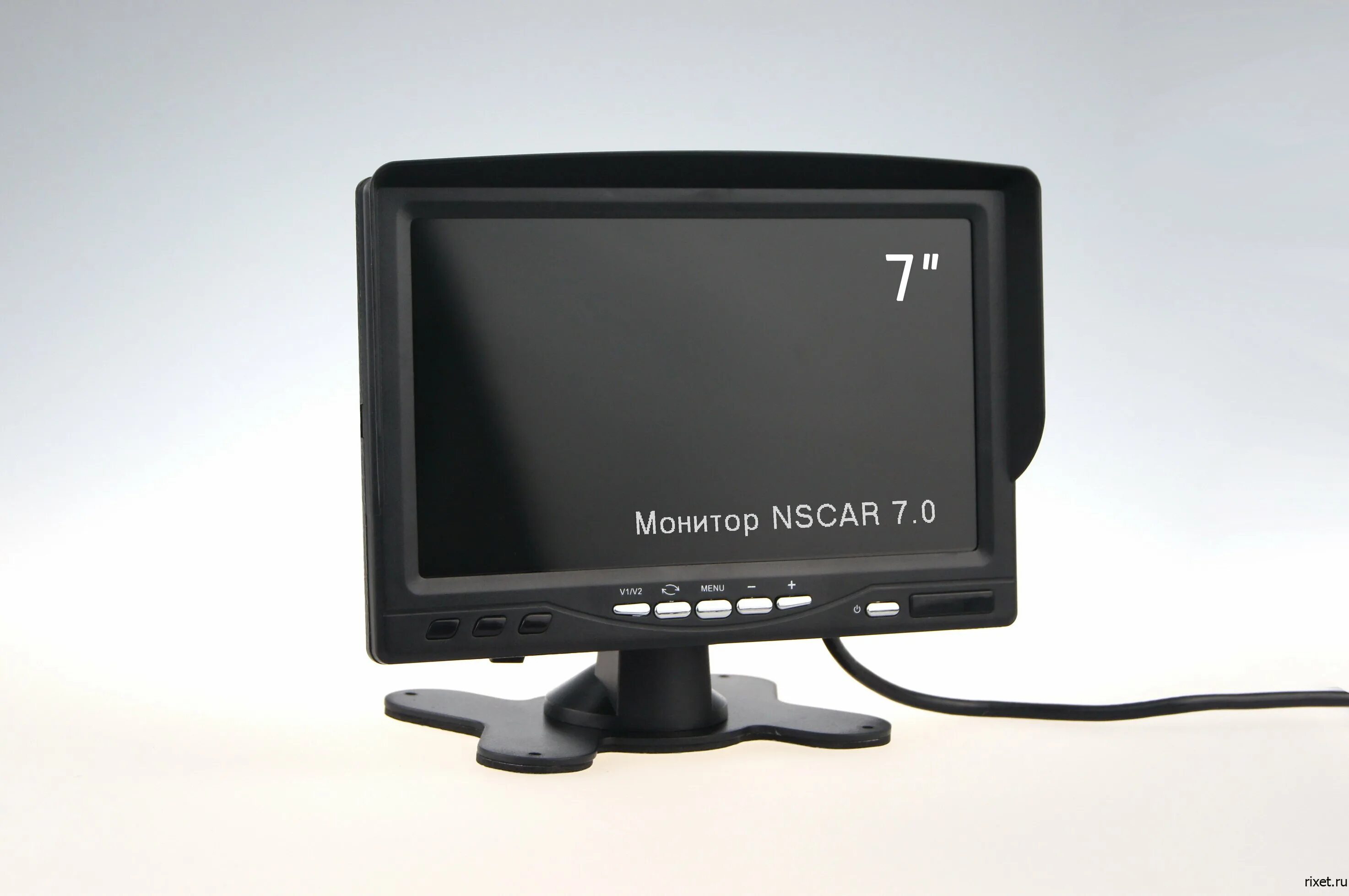 Монитор NSCAR 7. Комплект 7" монитор-Квадратор+4 камеры. Монитор для видеорегистратора NSCAR7.0. Квадратор NSCAR 402. Мониторы для камер 7