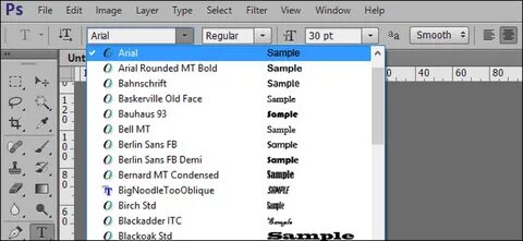 Default font