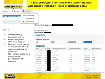 Номер телефона для приема звонков
