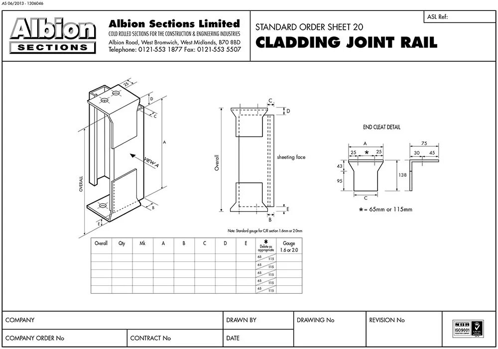 Std end. Cladding Welded Joint. Cleat Assembly. Well planning Vertical Section m. Welded Hollow Section Technology.