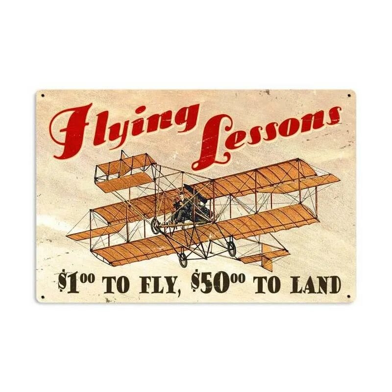 Flying lesson. Signage Aviation. Пилот ретро. Pilot sign.