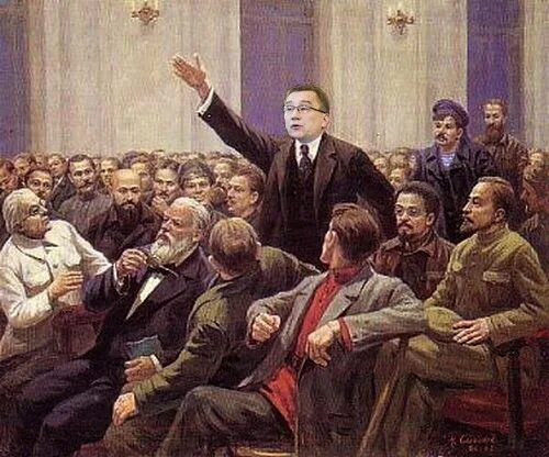 Съезд партии жизнь. Есть такая партия ленин. есть такая партия картина. ленин и партия картины. партийный съезд картина.