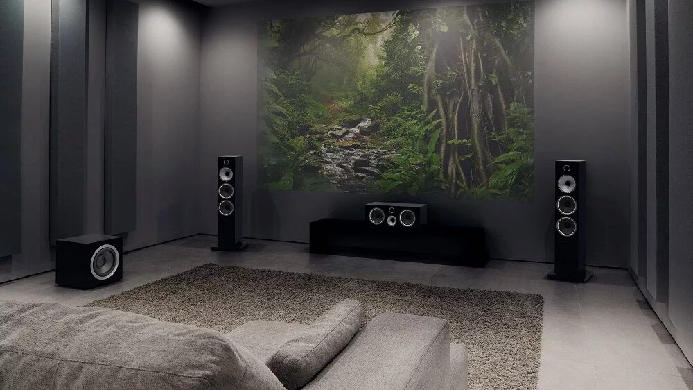 как подключить колонки к проектору. 1k. Klipsch cinema 700. схема подключения домашнего кинотеатра к телевизору через тюльпан. звук с проектора на колонки.