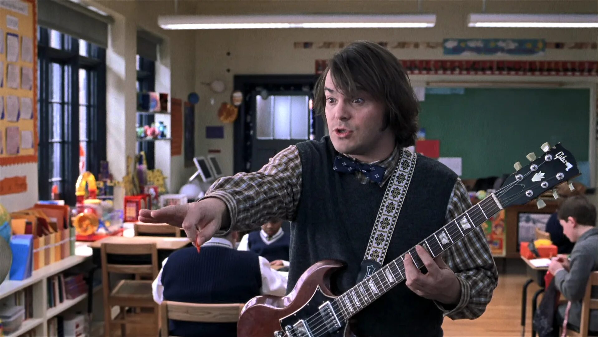 Школа рока Дьюи Финн. Джек Блэк школа рока. Школа рока (School of Rock, 2003). Школа рока песни