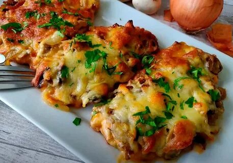 Мясо по французски с сыром рецепт