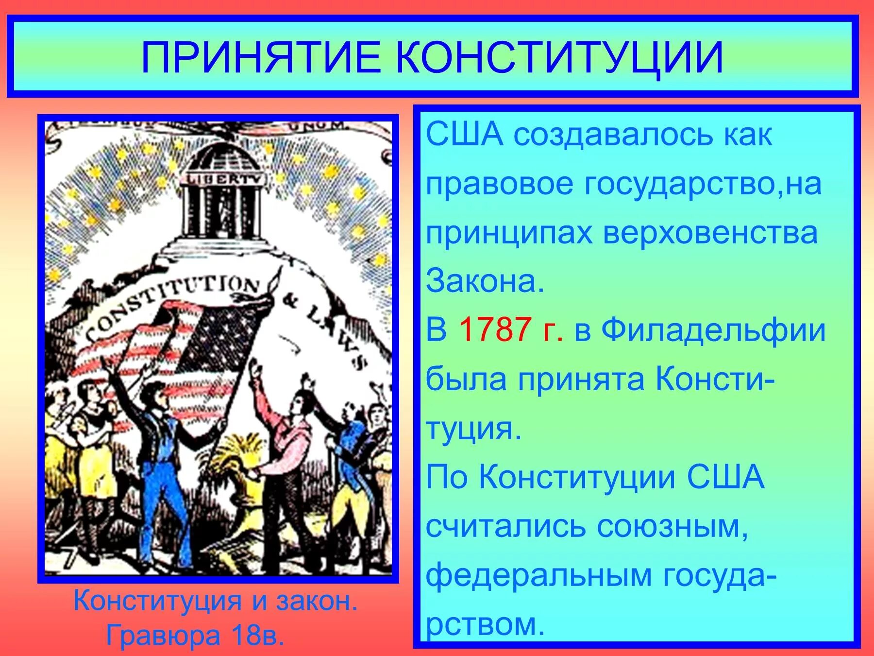 1787 Г. − принятие Конституции США. Принятие Конституции США. Принятие Конституции США 1787. Принятие американской Конституции.