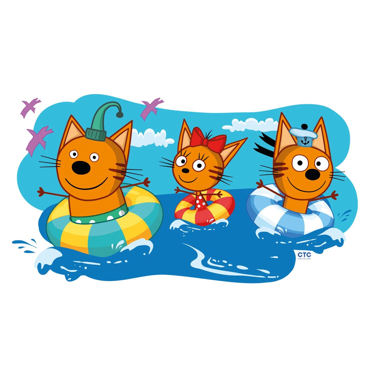 Три кота морское. Три кота Морское приключение. Три кота и море приключений. Коврик для ванны на присосках, три кота. Три кота на море.