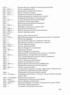 Исторические даты 6 класс