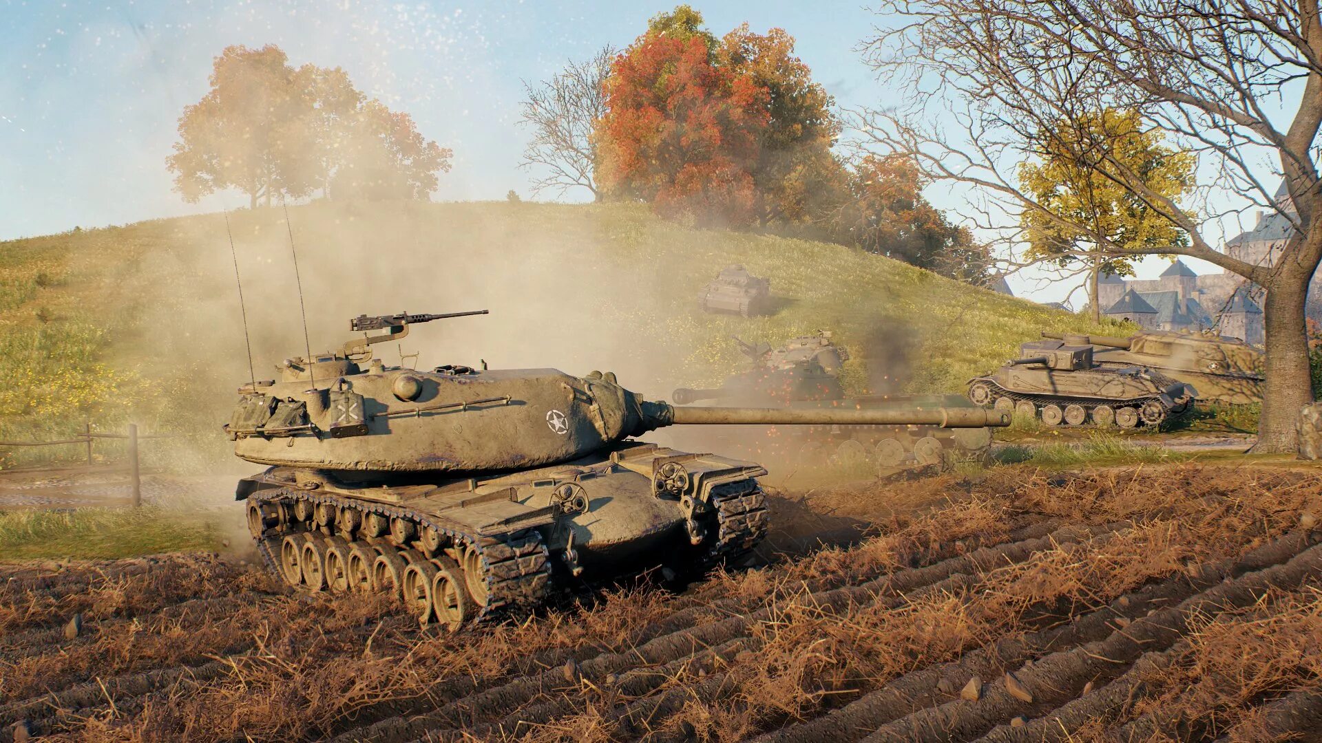 Tanks 1.0. World of Tanks 1.0. Пейзаж с танком. Картинки на рабочий стол танки. Обои на рабочий стол танки.