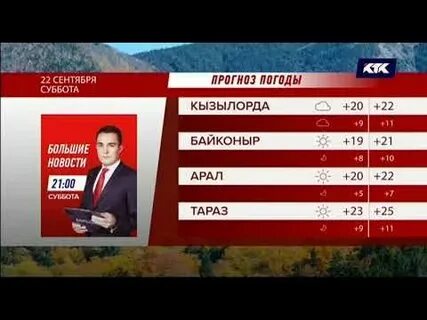 Программа ктк на сегодня для казахстана