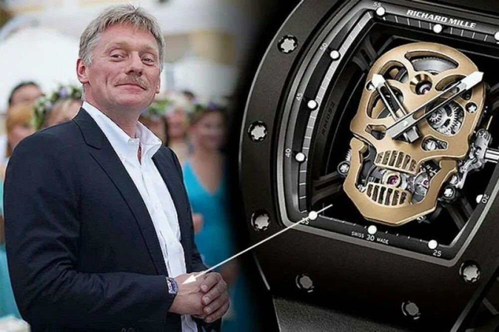 Часы за 10 млн. Часы Пескова Richard Mille. Часы Пескова Richard Mille RM 52-01. Часы Richard Mille RM 52-01.