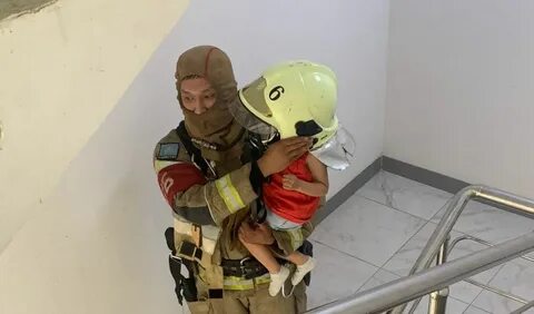 Спасли детей из огня