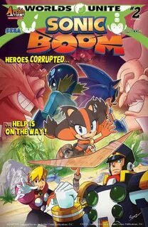 Sonic boom comics