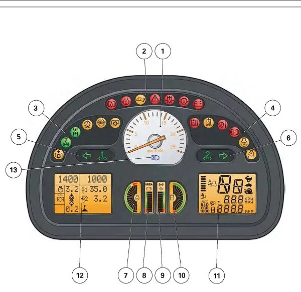 Щиток МТЗ 80-3801342. 240-3701060-Б щиток. Панель приборов экскаватора Коматсу 220. Трактор JCB 160 индикаторы приборной панели. Обозначение приборной доски