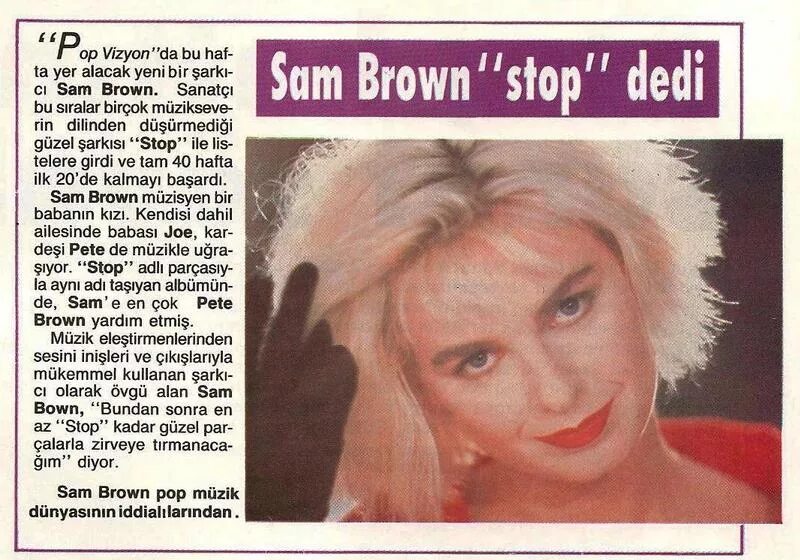 Песня sam brown. Сэм Браун певица. Сэм Браун в молодости. Сэм Браун певица сейчас. Sam Brown stop 1988.