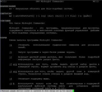 Man linux