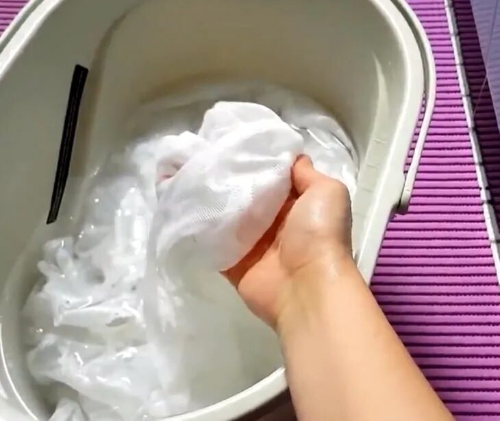 Отбеливатель отбеливает