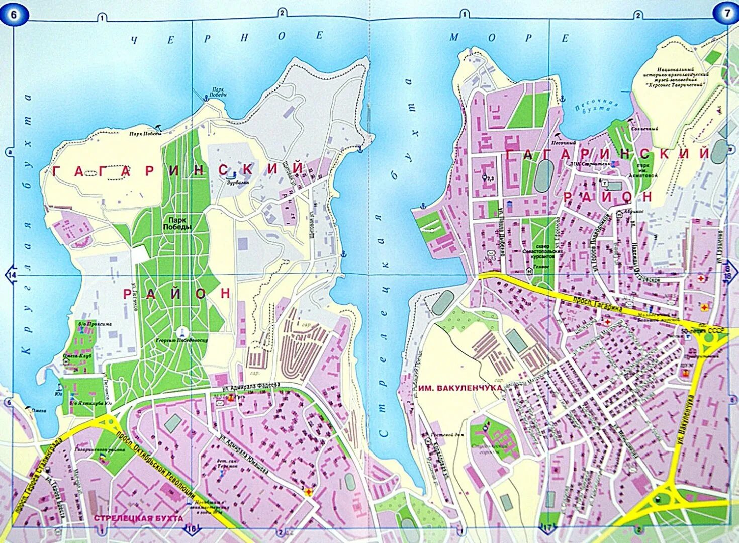 Ул гранатная севастополь на карте. Севастополь на карте. Карта Севастополя с улицами. Севастополь карта города. Туристическая карта Севастополя.