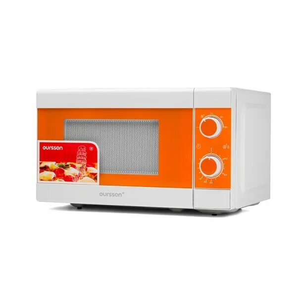 Микроволновая печь Oursson MD2351/OR, 1280 Вт, 23 л, 8 режимов, чёрно-оранжевая 