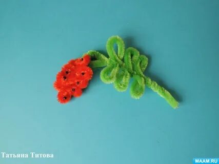 Ромашки из синельной проволоки