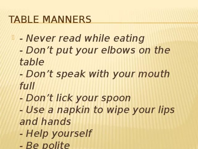 Table manners. Игра Table manners. Good Table manners. Table manners Cards. Five rules