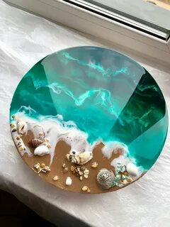 Море из эпоксидной смолы