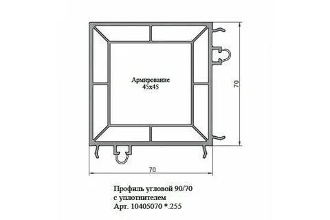 Соединитель 90 градусов