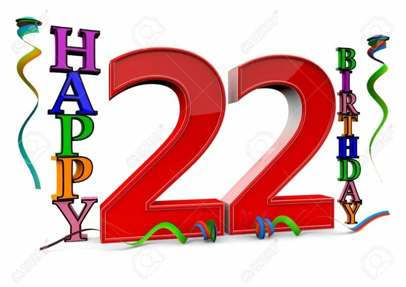 Картинка 22 дня. Открытка 22 года. Открытка девушке на 22 года. Картинки с днём рождения 22 года девушке. Рисунок на день рождения 22 года.