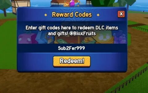 Коды blox fruits на сброс