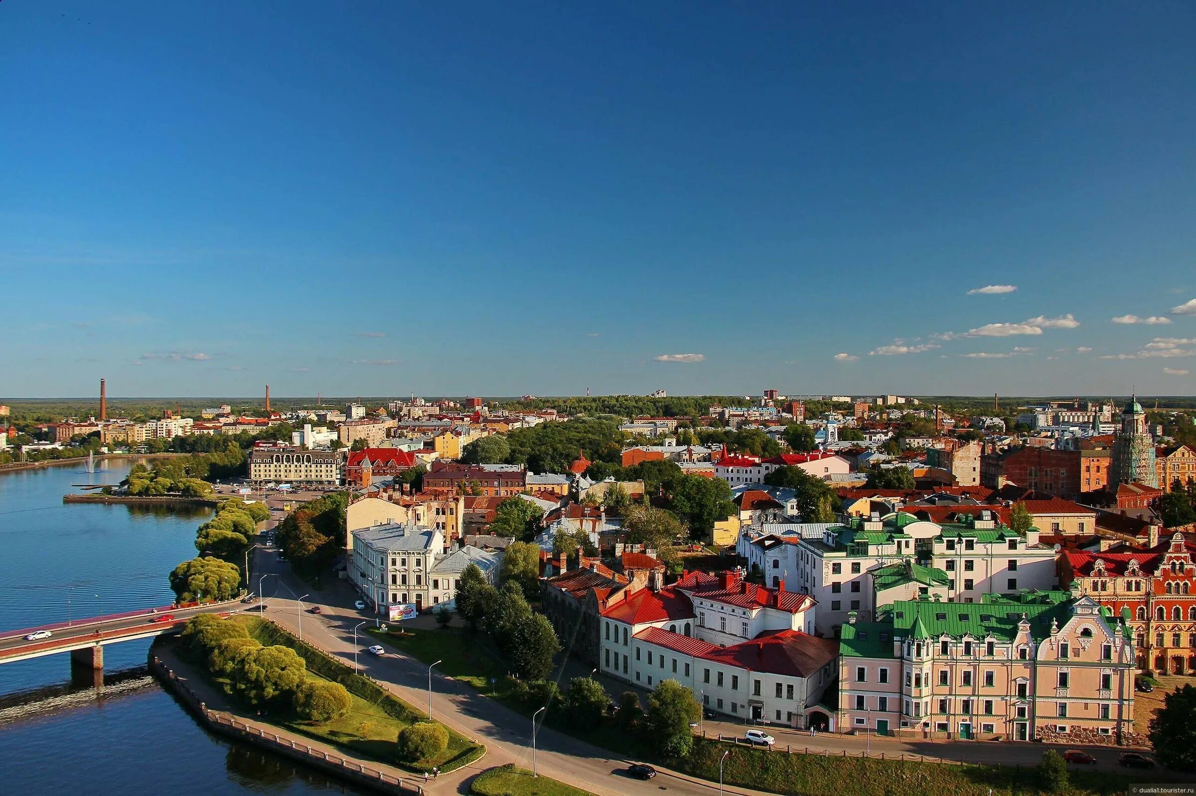 Vyborg. Выборг. Выборг панорама. Муниципальное образование город Выборг. Выборг панорама города.