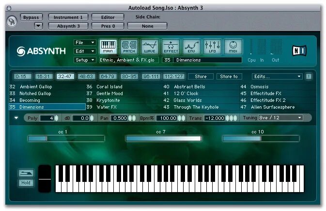 Span vst. Native instruments Absynth. Absynth 5. Native instruments Absynth 5. Absynth 5.3.4.