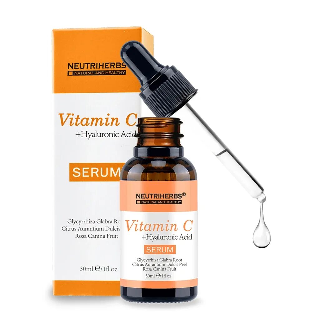 Сыворотка ASUTRA, 20% Vitamin c Serum. Neutriherbs сыворотка для лица. Сыворотка с витамином с, 30 мл. Сыворотка-антиоксидант для лица «Vitamin c».