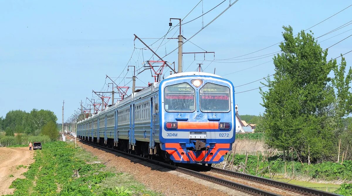 Эд4м-0272. Электричка Софрино Красноармейск. Эд4м Красноармейск. Поезд Софрино Красноармейск. Электрички софрино александров