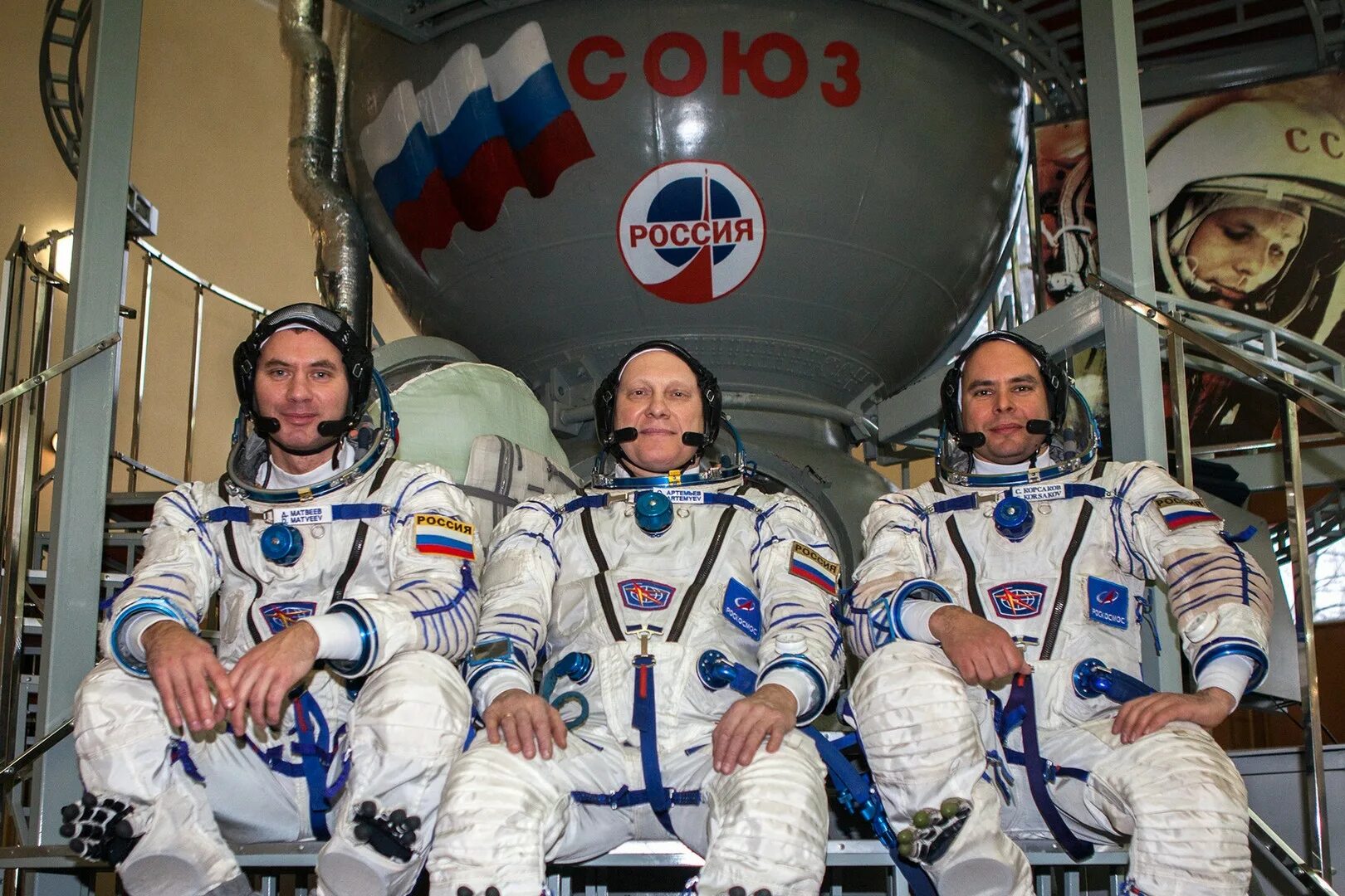 Самый длительный космический полет. Экипаж Роскосмос МКС-67. МКС 67 экипаж.