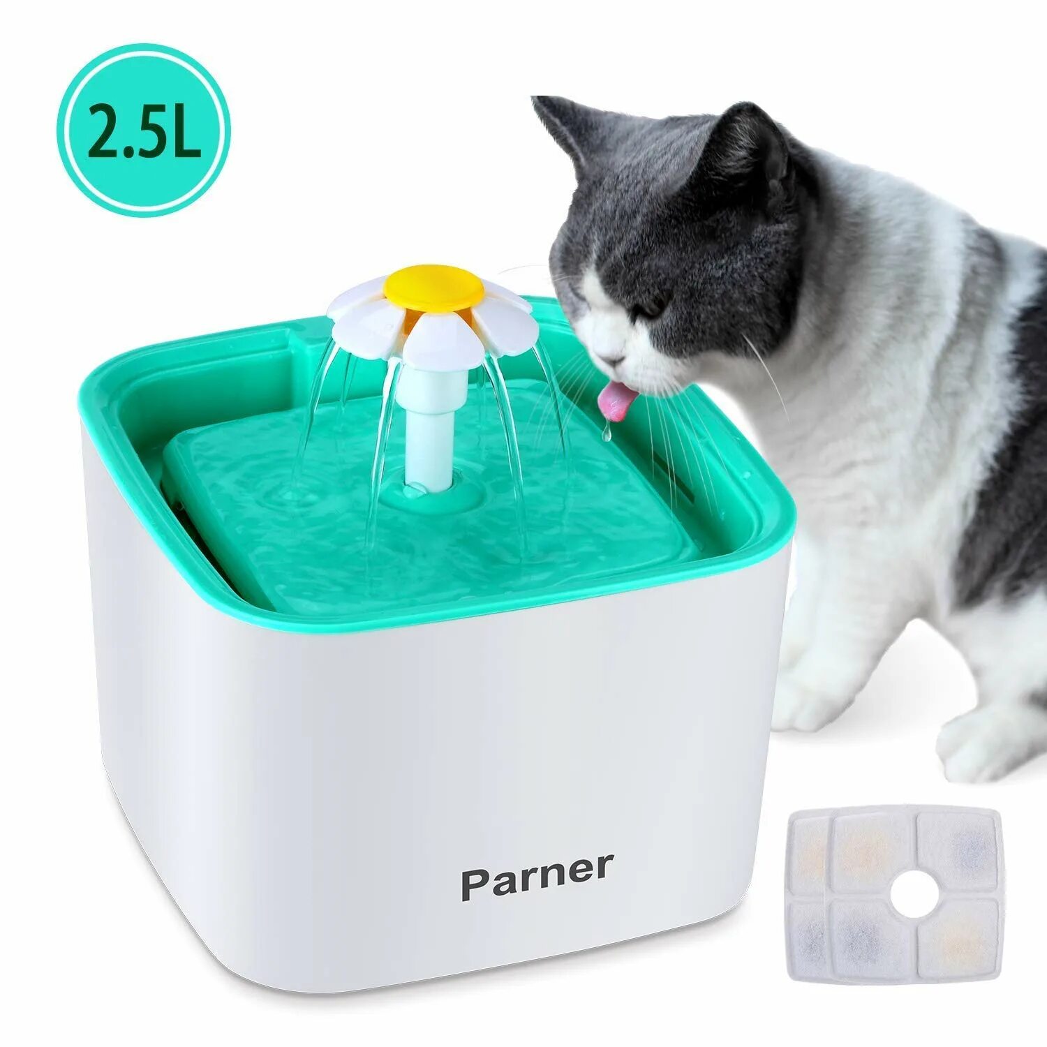 Поилка фонтанчик Xiaomi. Pet Water Dispenser. Фонтан для кошек. Поилка для котят. Xiaomi pet fountain