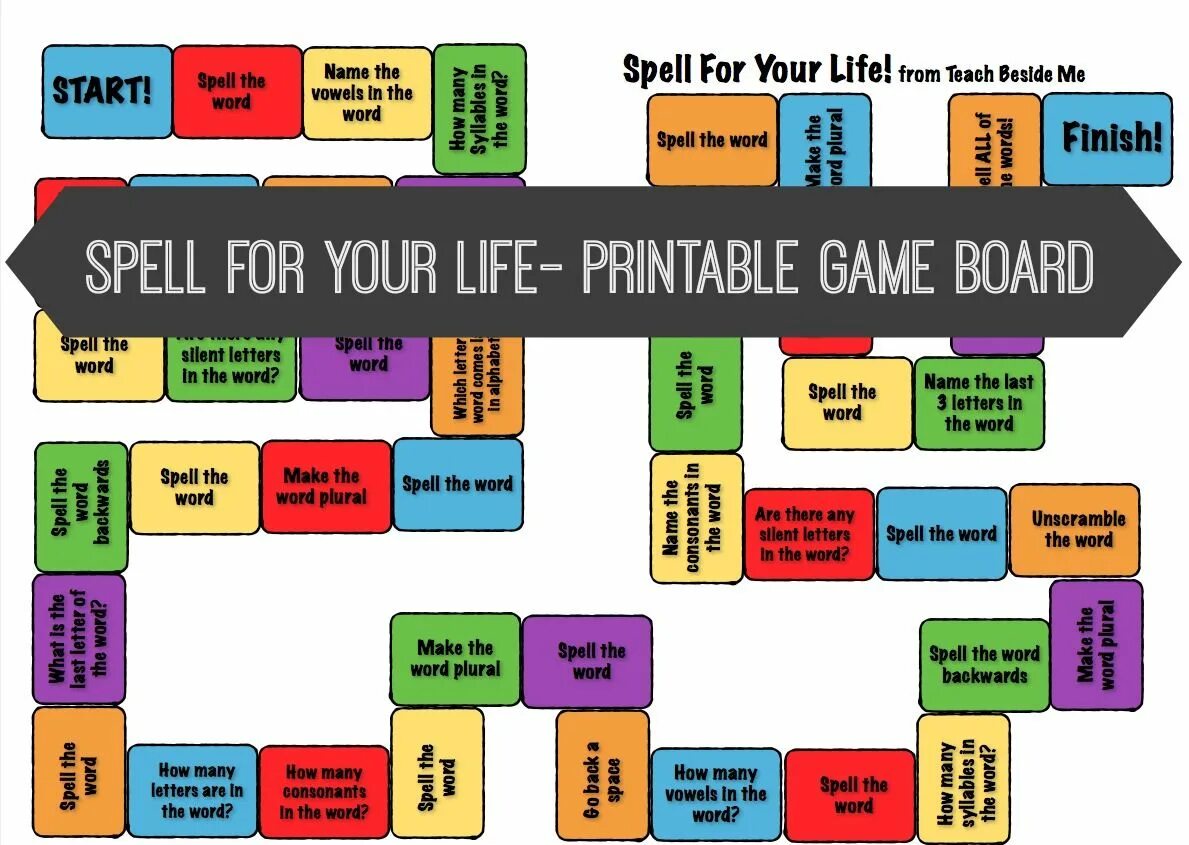 Spelling game. Spelling games Board game. Board game for Kids. Board game Printable. Boards topic