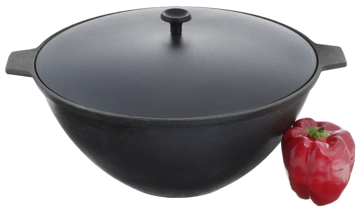 казан чугунный 22л. крышкой 57701. казан lihtar 6 л с ручкой. казан чугунный (2л, 3л, 5л) плоское дно. казан myron cook 12l mc0122.