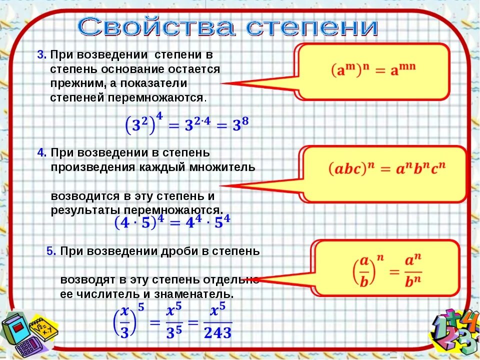 Число возведенное в 0 степень. Правило возведения числа в степень. как считать возведение в степень. формула возведения числа в степень. возведение степени в степень правило.