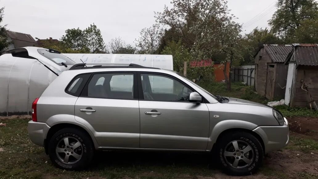 7. Hyundai tucson 2004. Hyundai tucson jm кенгурятник. Хендай кроссовер туксон 2006. 7.