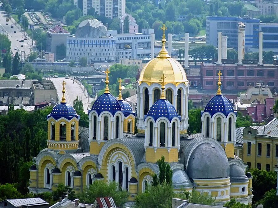 Владимирский храм в Киеве. Украина приходы