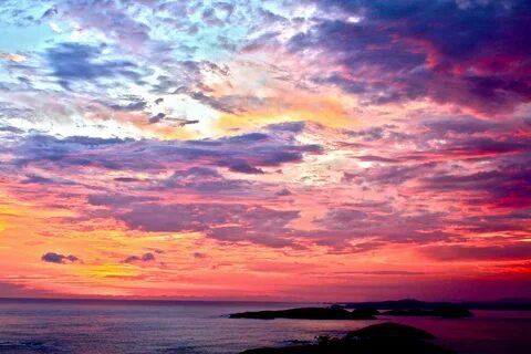 Colorful sky