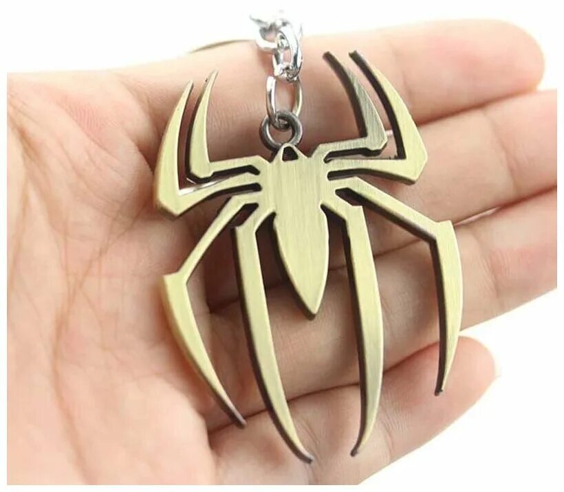 брелок в виде паука. брелок паучок. брелок спайдермен. брелоки марвел человек паук. брелок spider man черный.