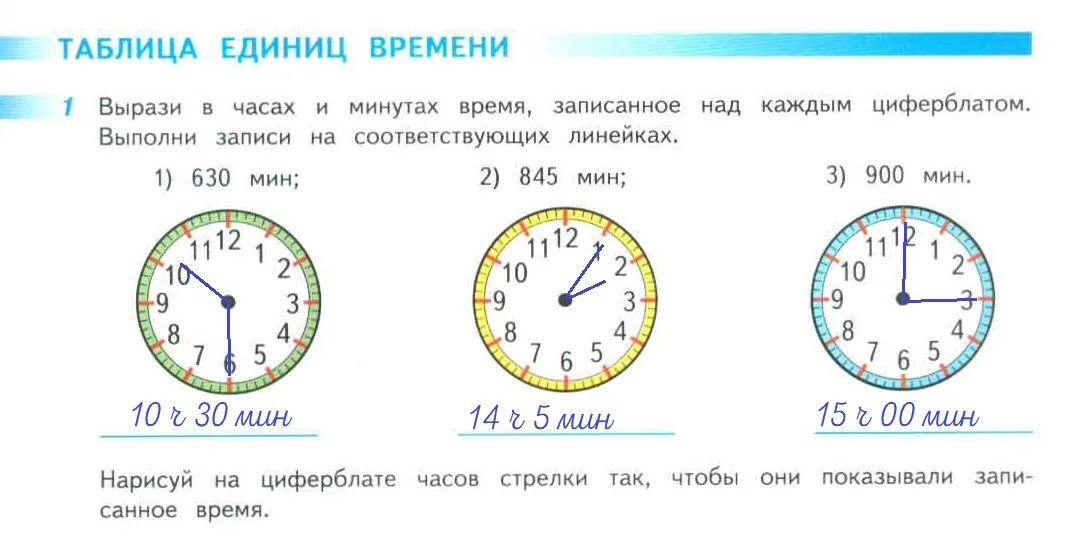 Выразить в минутах 12 часов