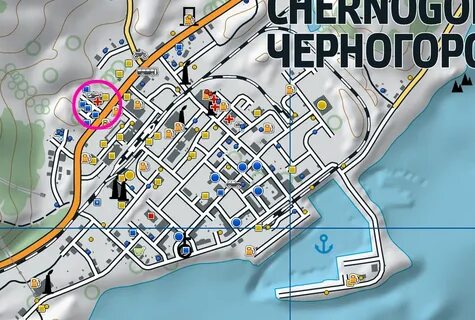 Черногорск на карте