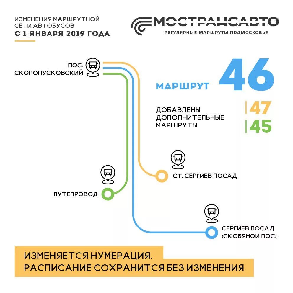 Карта автобусов сергиев