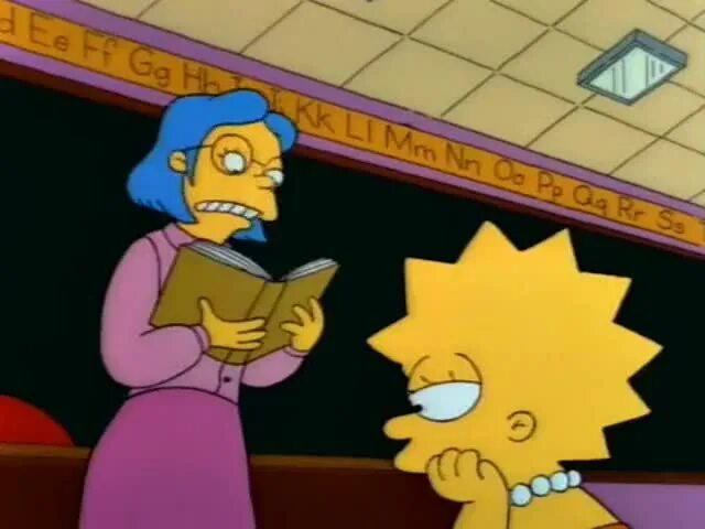 What lisa not doing in her room