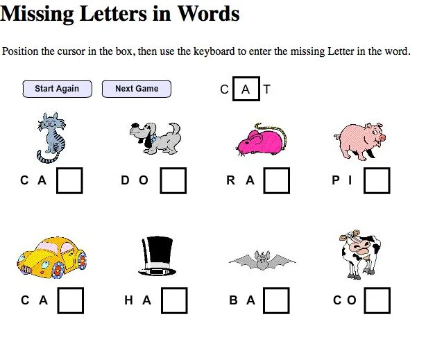 Missing Letters for Kids. Letter e чтение. Missing Letters Worksheets. Letter a Words. Listen and write the letter