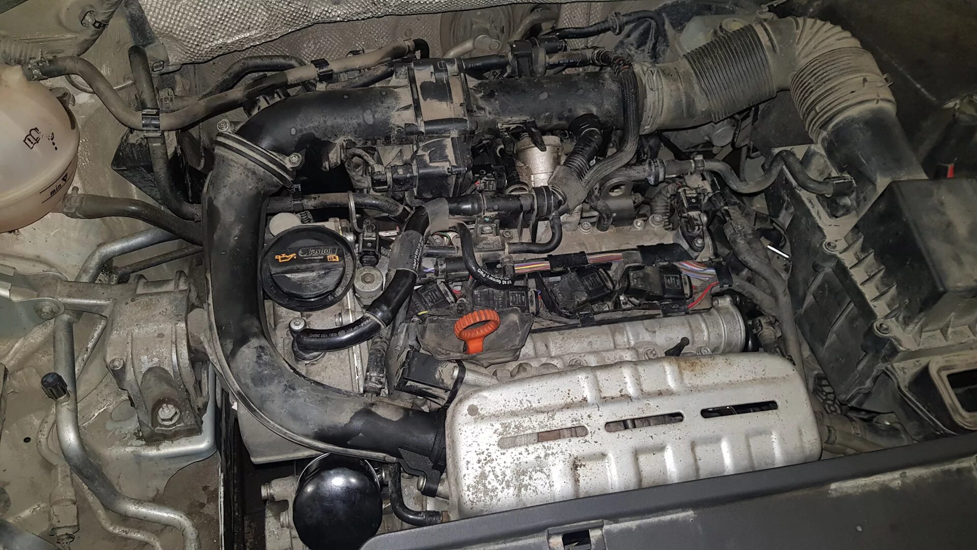 возвращение ДВС - Volkswagen Tiguan (1G), 1,4 л, 2011 года своими руками DRIVE2