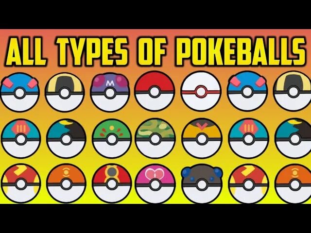 Pokemon Pokeball Types. All Pokeballs. Покеболл кто из них выпадает. Покебол жёлтый за 30 руб из автомата.